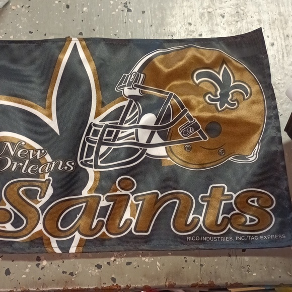 Rico Industries | Other | New Orleans Saints Nfl Novelties Flag | Poshmark